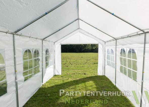 Partytent 3x6 meter binnenkant huren - Partytentverhuur Groningen