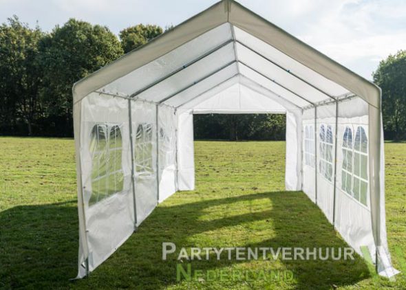 Partytent 3x6 meter open huren - Partytentverhuur Groningen